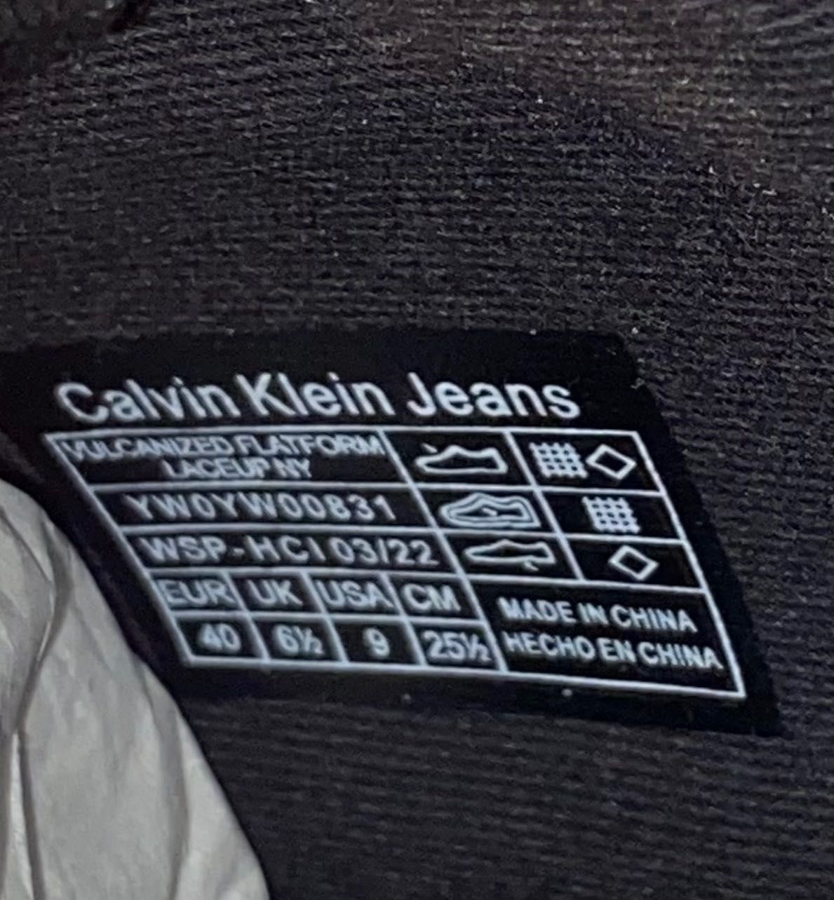 Sneakersy Calvin Klein