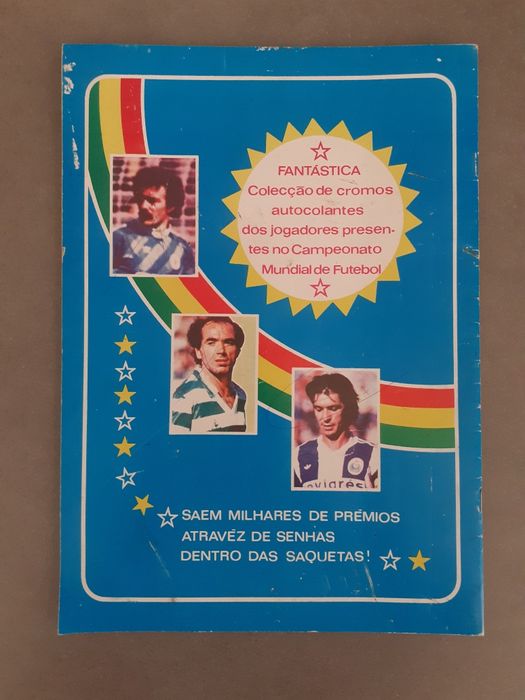 Caderneta cromos mundial México 86 (vazia)