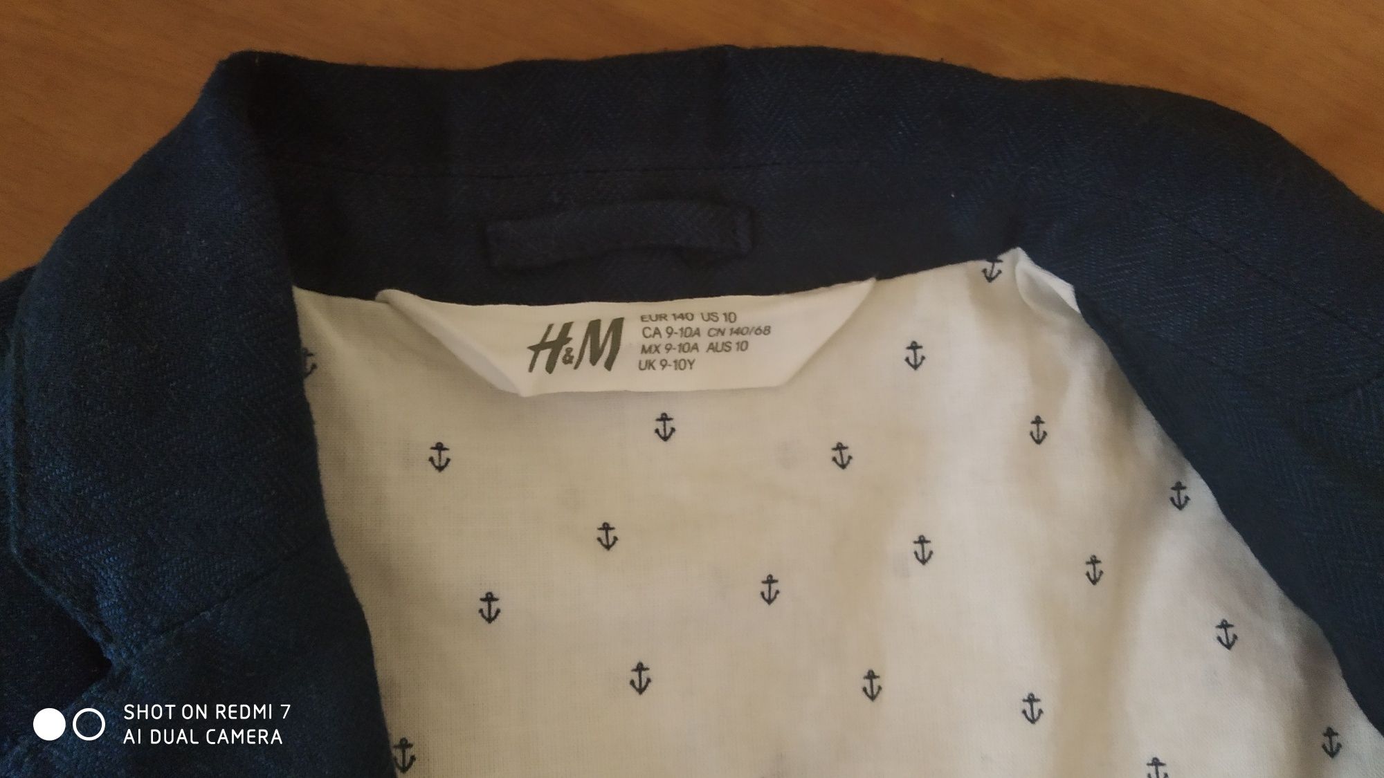 Піджак класичний льняний H&M