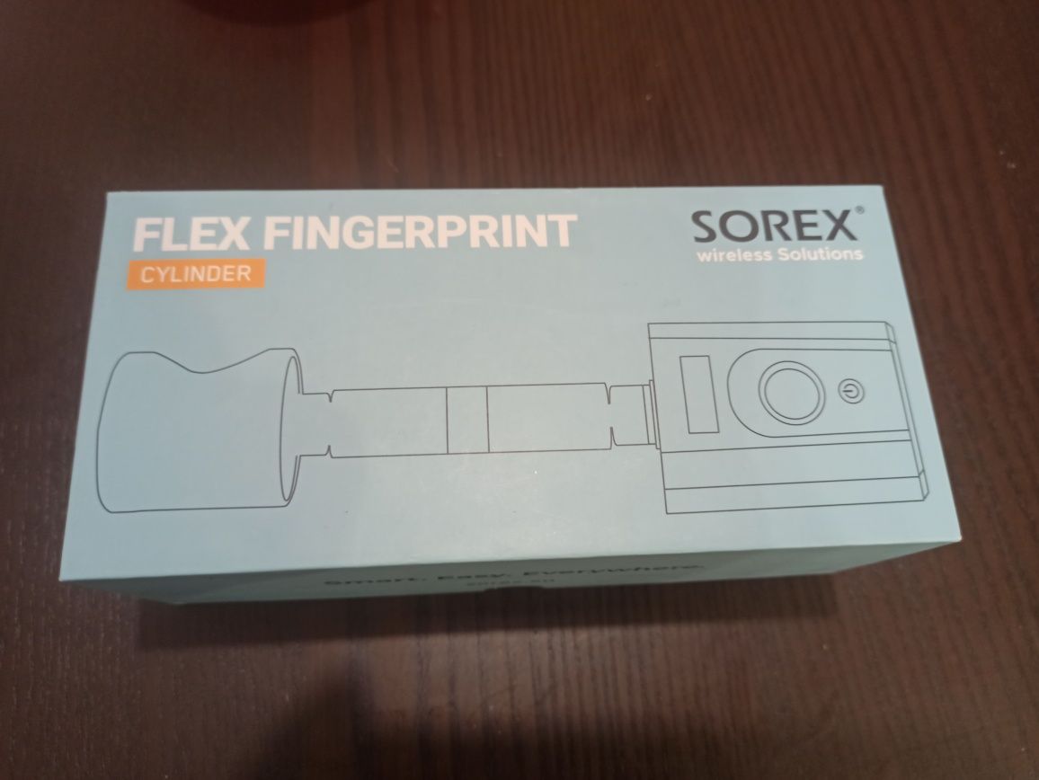 SOREX FLEX elektroniczny zamek do drzwi z odciskiem palca