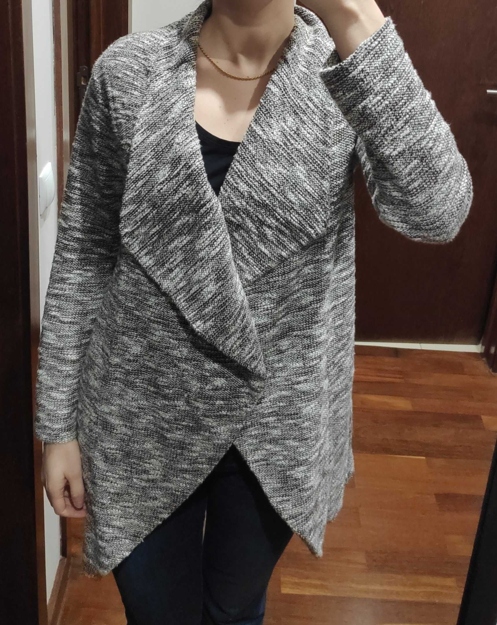 Cardigan cinzento