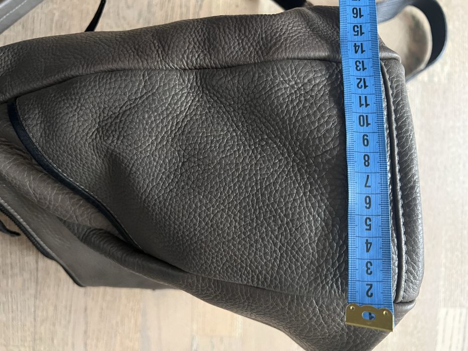 Рюкзак кожанный светло коричневый