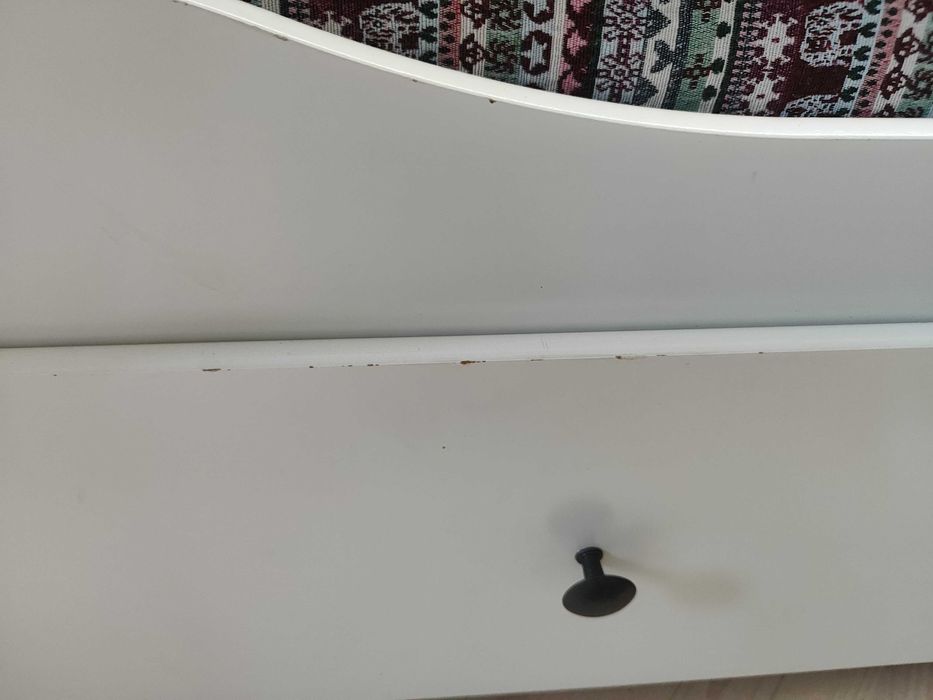 Łóżko rozkładane Ikea hemnes z materacami