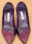 Sapatos de veludo: Tam 36