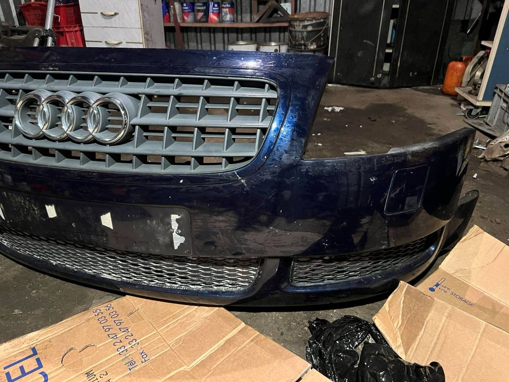Zderzak przedni przód xenon spryskiwacze audi tt 8n komplet spryski