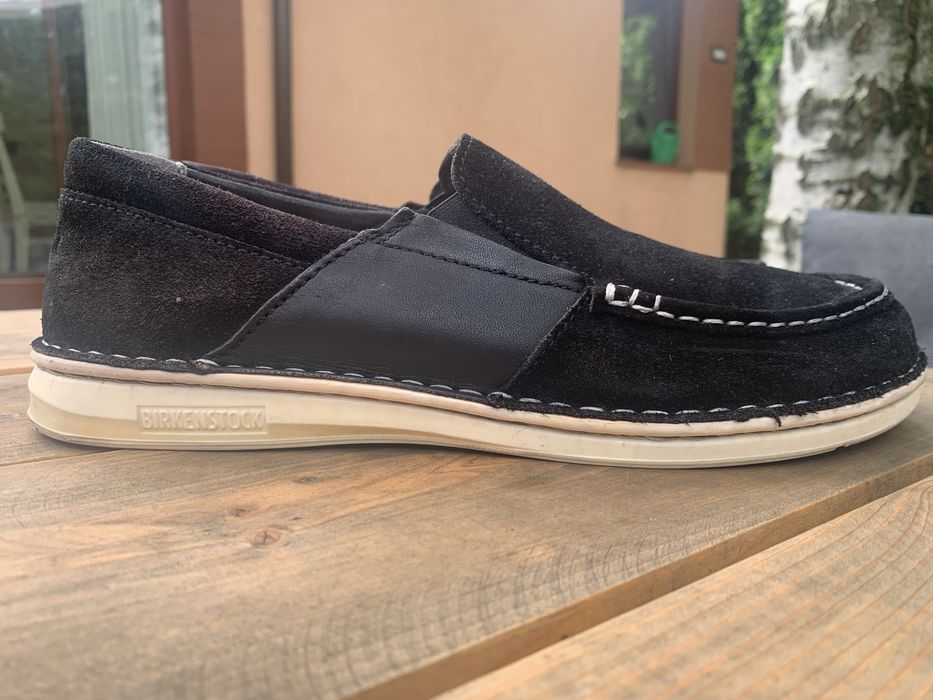 Buty Birkenstock 44 r – zamszowe, jak nowe!