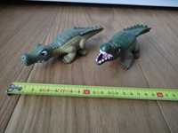 2 figurki: krokodyle