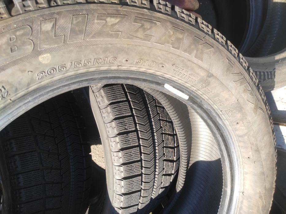 Зимняя резина 205.55.16 Bridgestone Blizzak VRX.20р.19р.7.5мм.7мм.Jap.