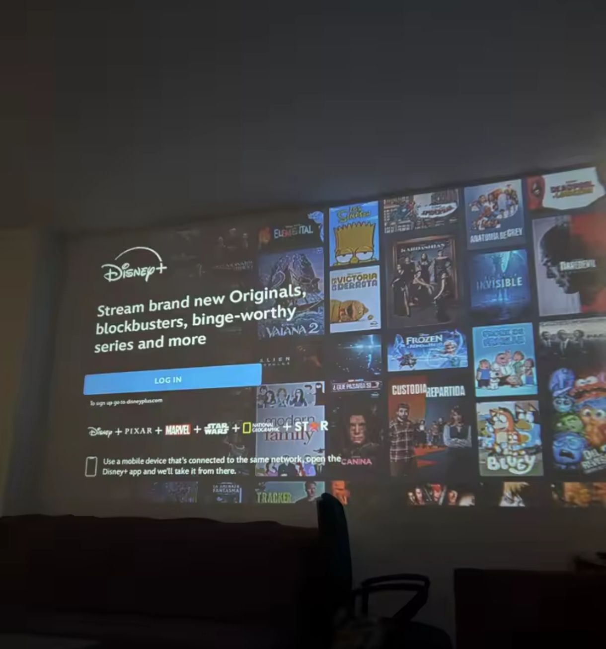 Mini Projetor Android 350 ANSI LUMENS, NOVO NA CAIXA