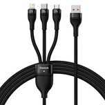 Baseus Flash Series II kabel USB - USB Typ C / Lightning / micro USB 1