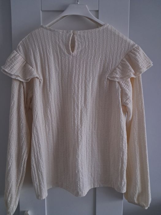Bluzka elegancka Zara rozmiar 152 nowa bez metki dziewczynka falbanki