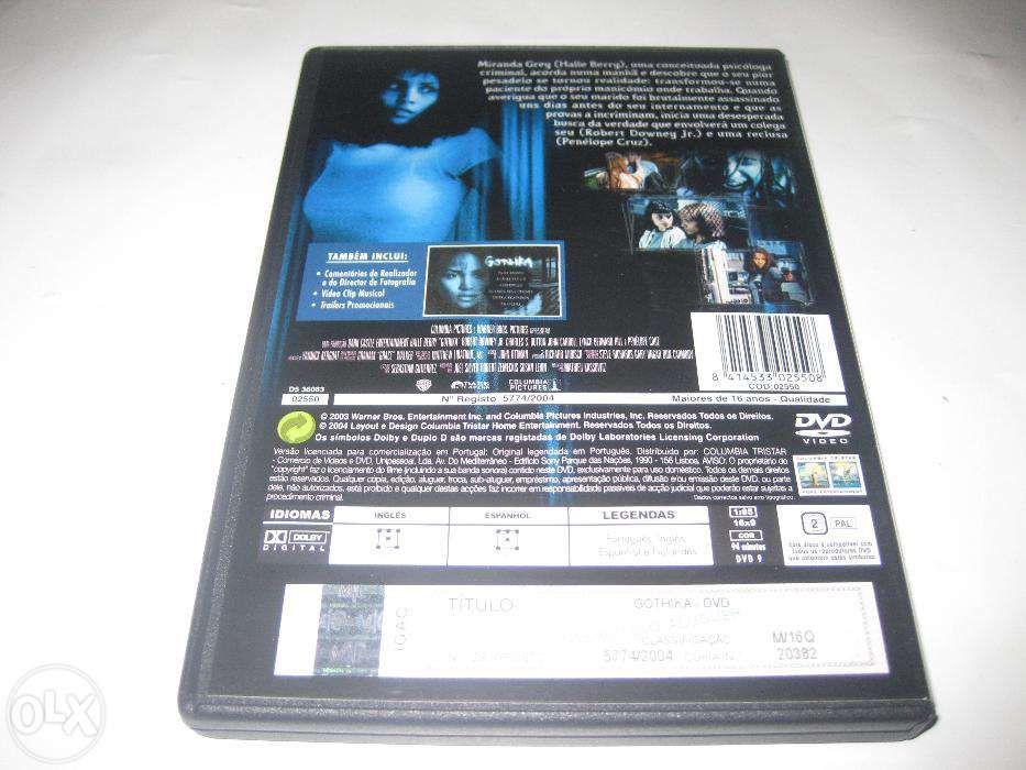 DVD " Gothika " com Halle Berry