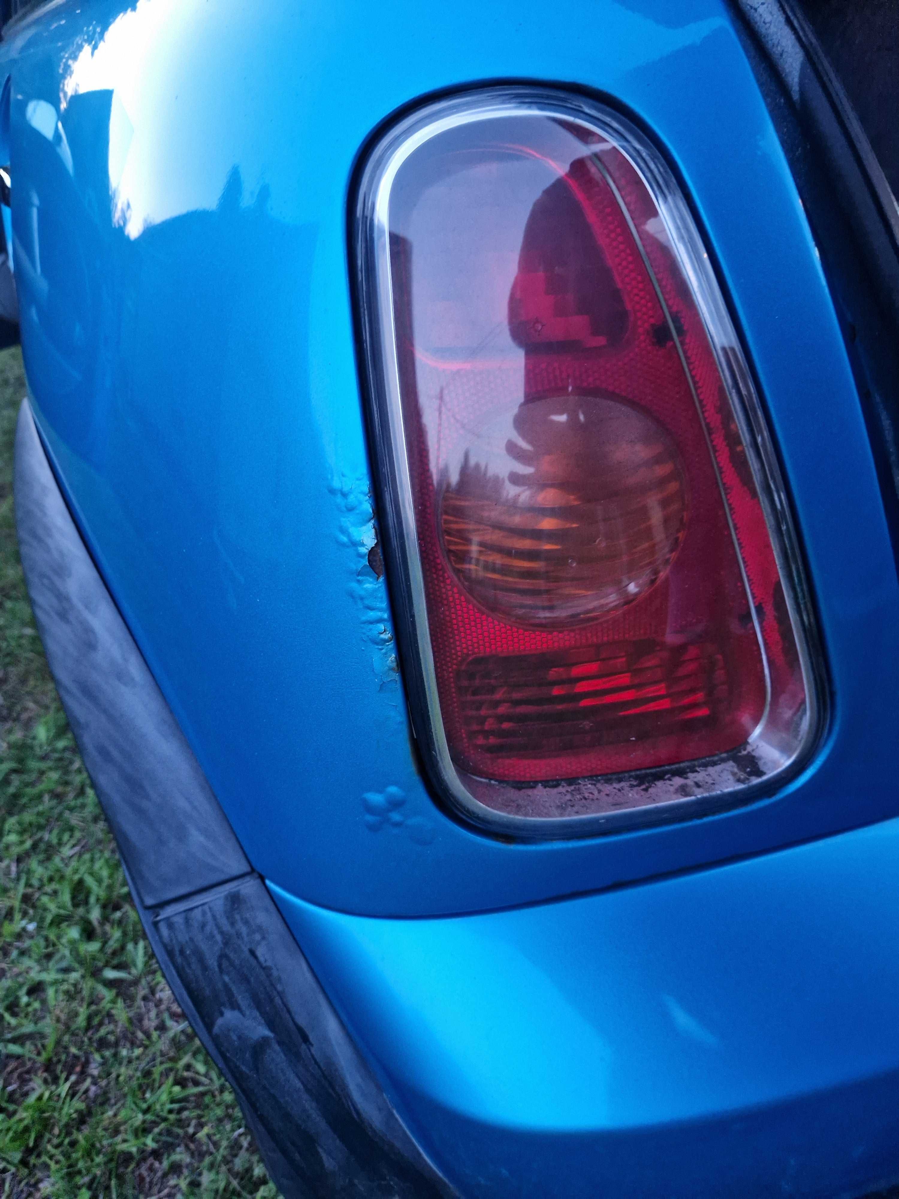 Mini cooper S R53 kompresor 2002r Electric blue.