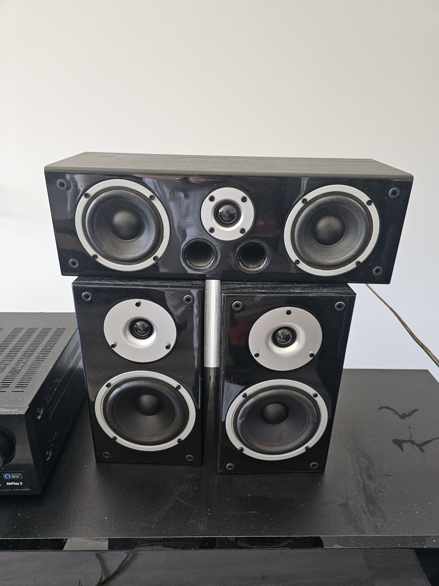 Kino domowe denon AFR-X1600H plus głośniki Wilson 5,1 plus subufersu9b