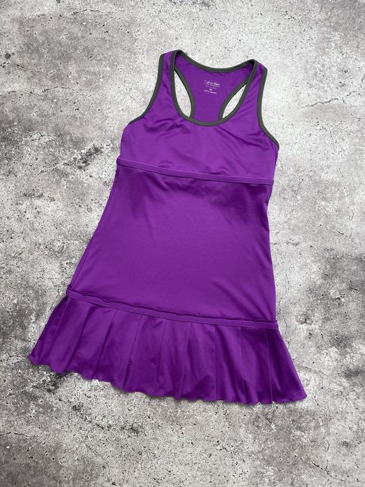 Женское теннисное платье Calvin Klein Xs/S performance dress оригинал
