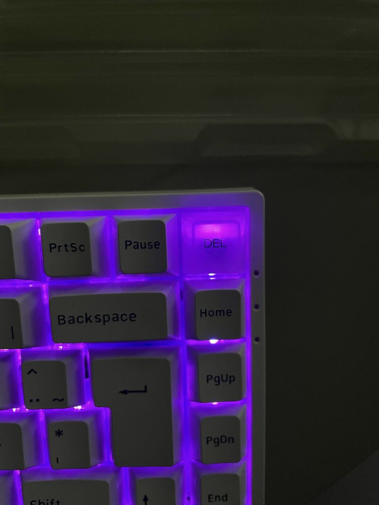 Zestaw keycapów ASA Clear (155 klawiszy, przezroczyste, poliwęglan)