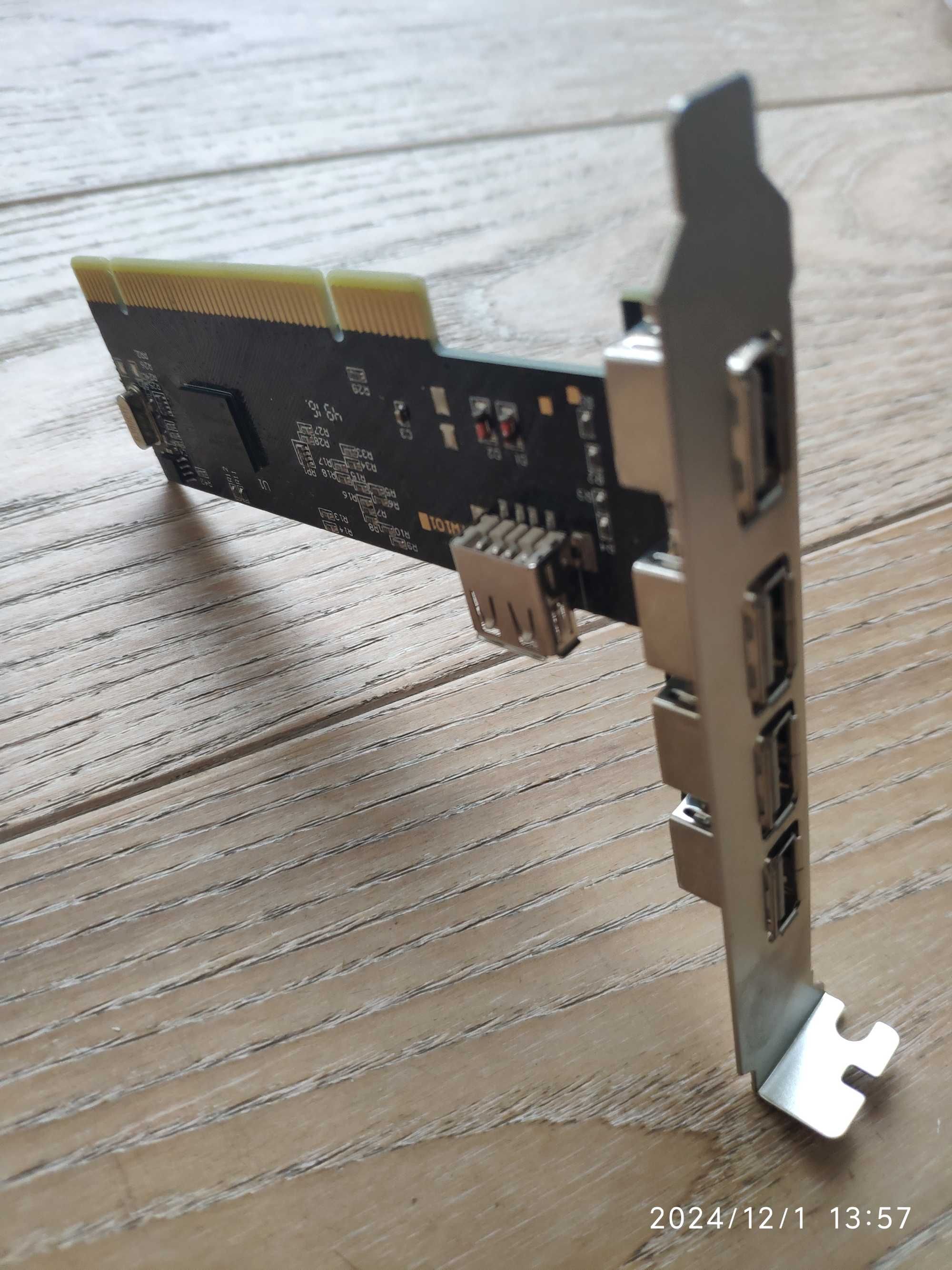Karta rozszerzeń Gembird 4XUSB 2.0 PCI