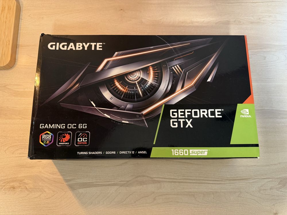 Karta graficzna gigabyte geforce GTX 1660 SUPER GAMING OC