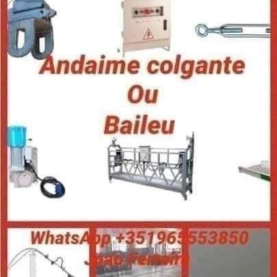 Andaime colgante eléctrico