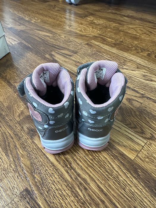 Дитячі зимові чоботи черевики geox 20 розмір 12.7 см