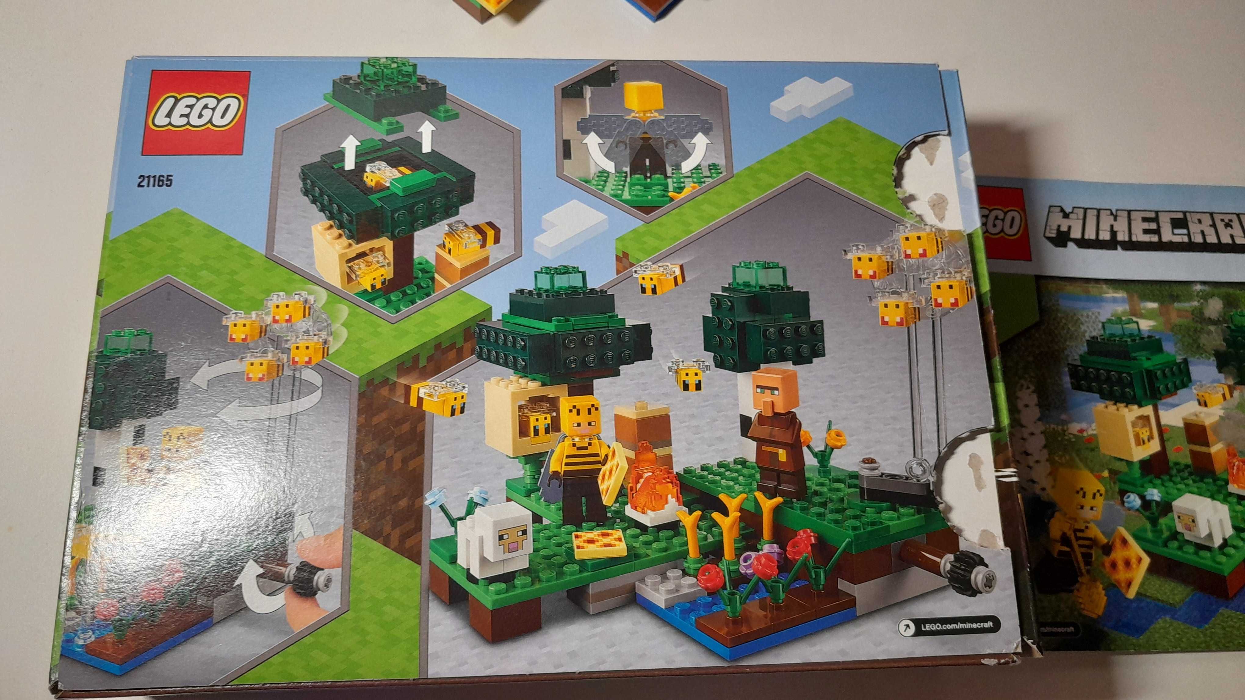 lego minecraft 21165 pasieka
