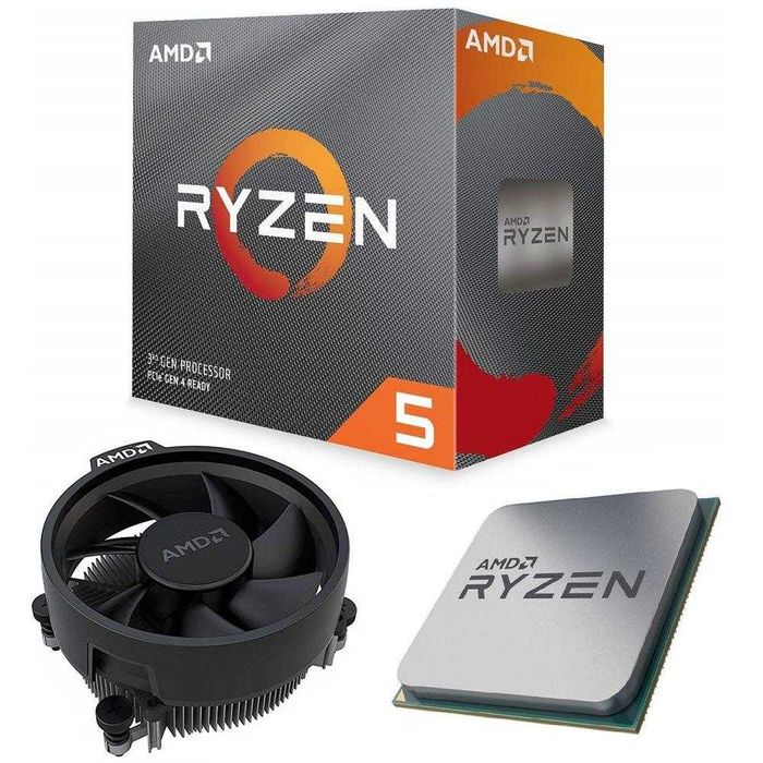 Processador AMD Ryzen 5 3600 6-Core (3.6GHz-4.2GHz) 36MB AM4 (Selado)