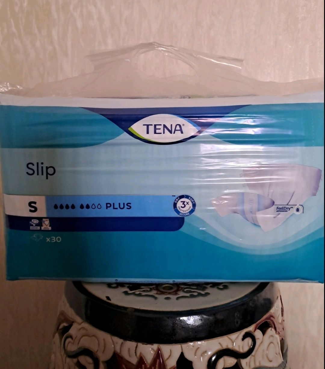 Подгузники для взрослых Tena Slip Plus S