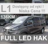 Ford Transit Custom  L1 136KM Kamera Full Led Duża konsola Niska Cena 1589zł od ręki !