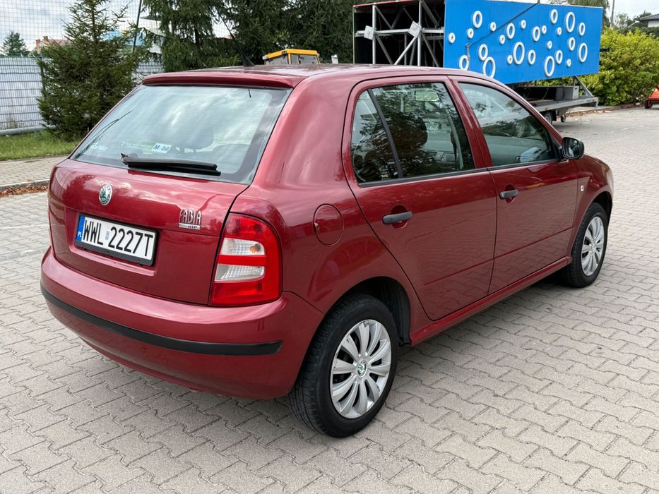 Skoda Fabia 1.2b/2004r/170 tys/Klima/Zdrowa Blacha/Okazja