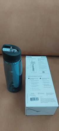 Нова пляшка з вбудованим фільтром LifeStraw Go Moody Blue 650мл.