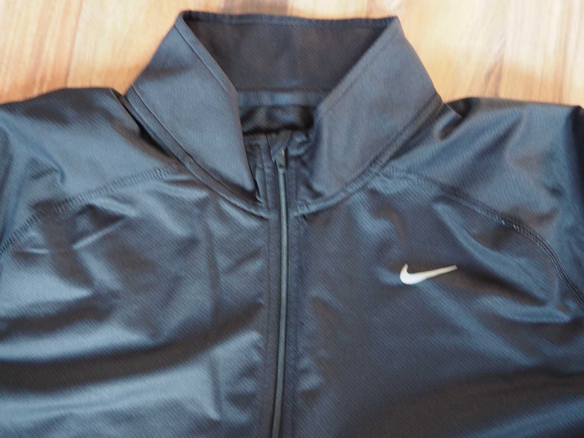 Koszulka rowerowa / biegowa Nike Sphere Short Sleeve 1/2 Zip, rozm. L