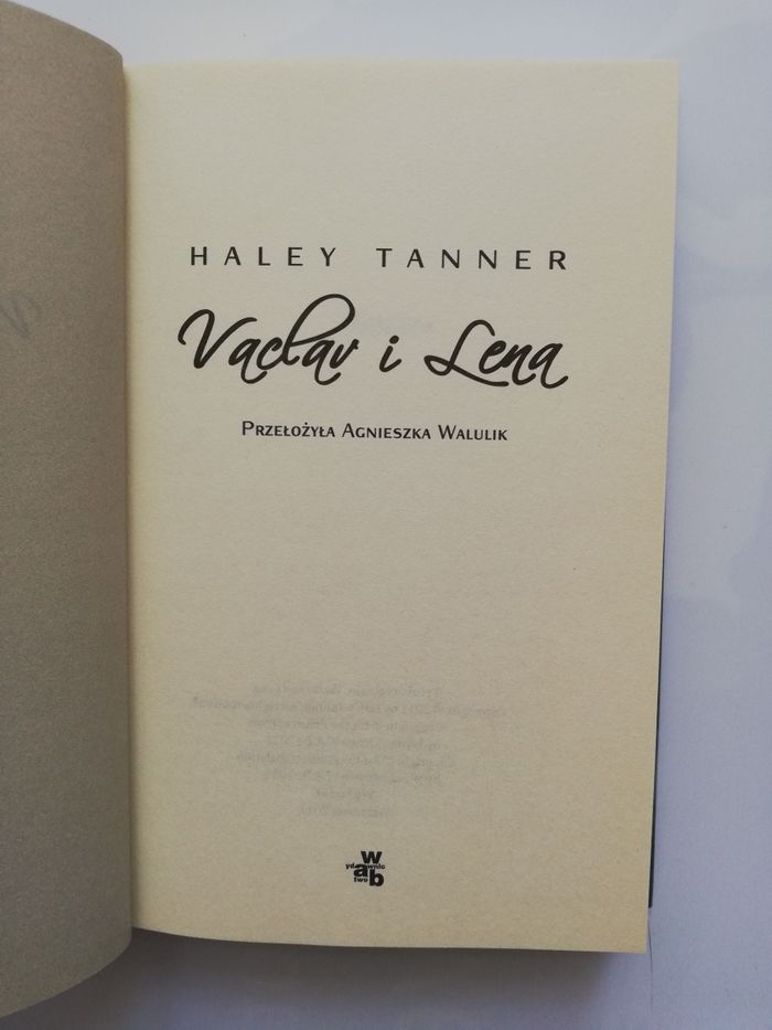 Książka: Vaclav i Lena, autor: Haley Tanner