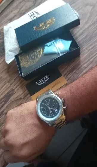 Relógio quartzo de Luxo