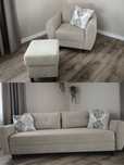 Komplet wypoczynkowy SOFA FOTEL PUF