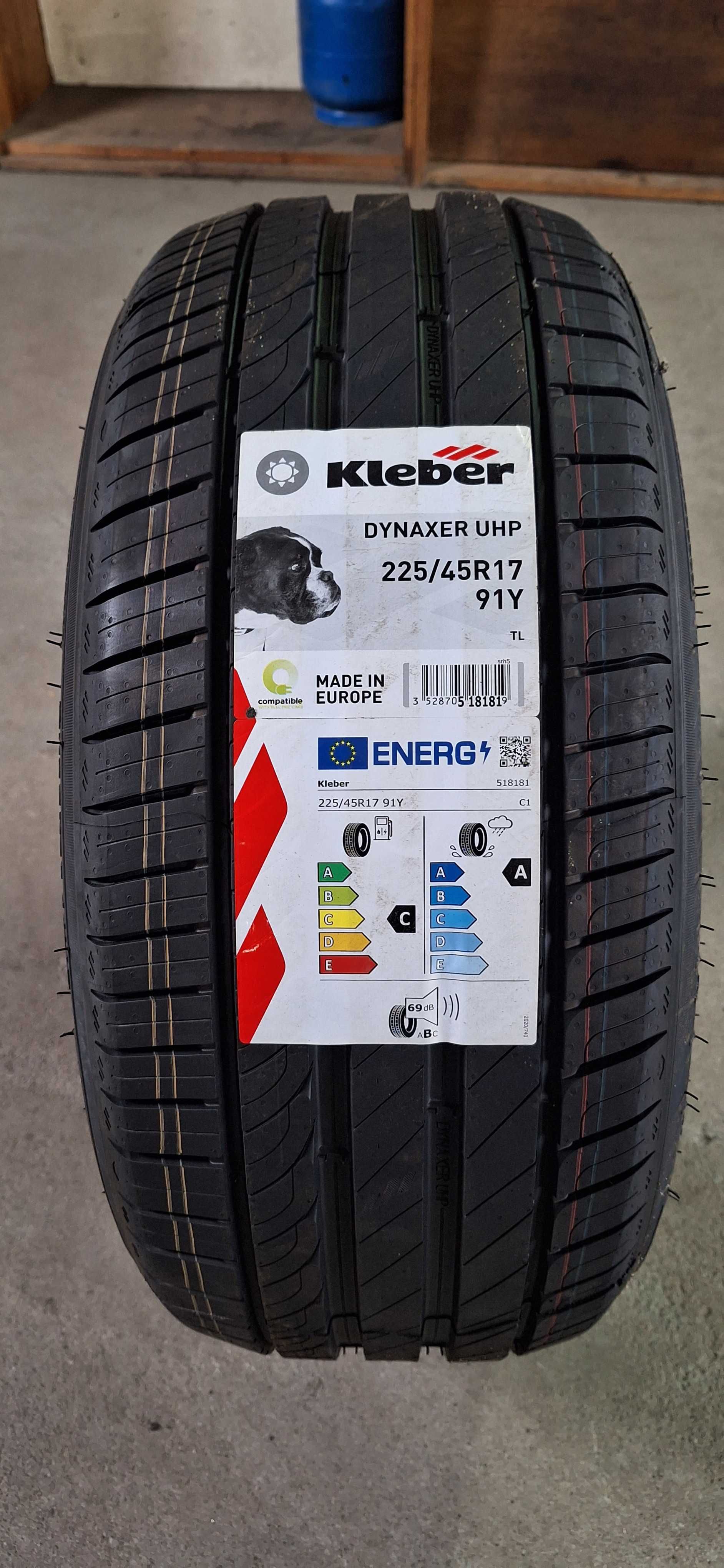 SPRZEDAM Letnie  Opony 225/45R17 91H KLEBER