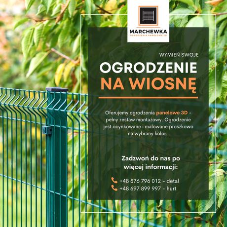 producent ogrodzen 3 d niska cena od 100m/b