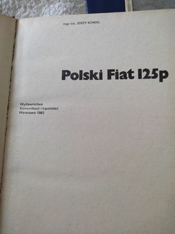 Książka polski fiat 125p