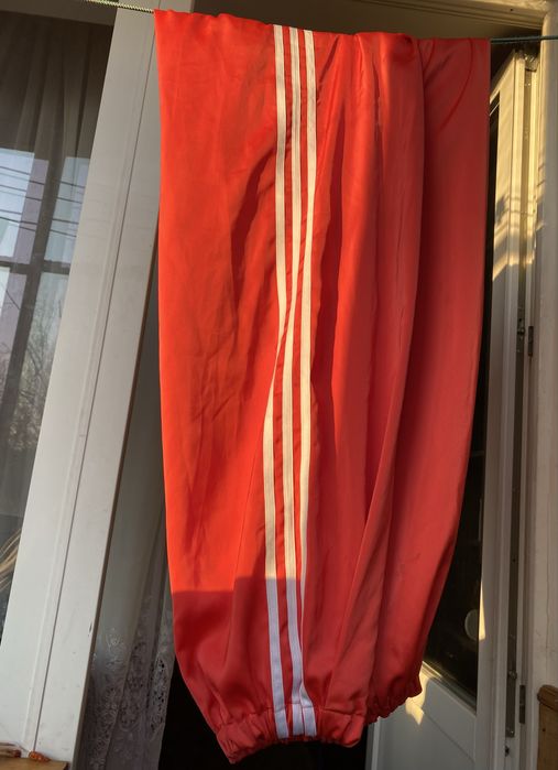 Винтаж Adidas спортивные штаны Y2K красные оригинал