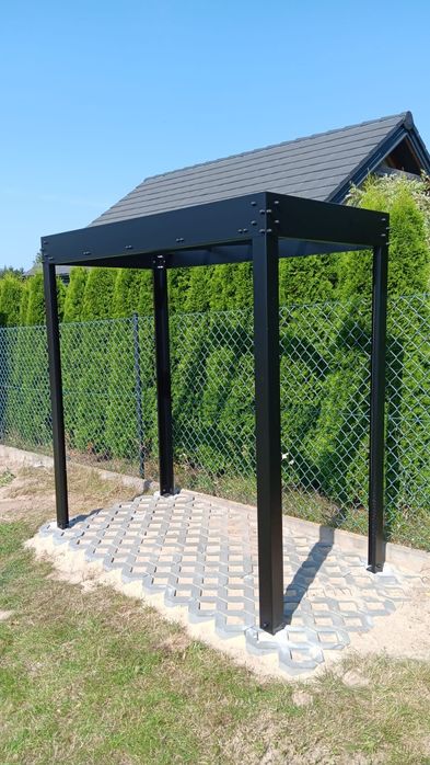 Wiata metalowa na drewno, narzędzia