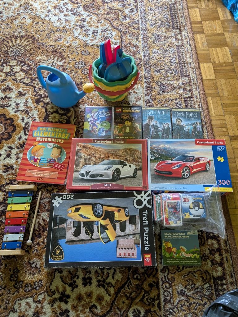 Oddam zabawki za darmo puzzle
