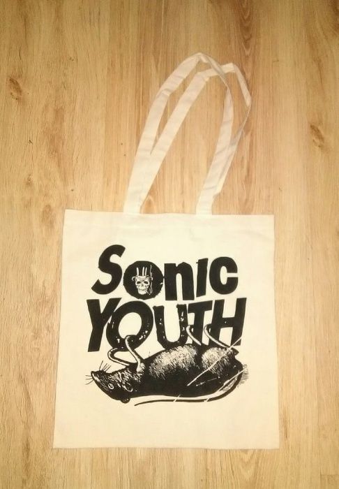 Sonic Youth - Tote Bag - Saco de Pano Cru.