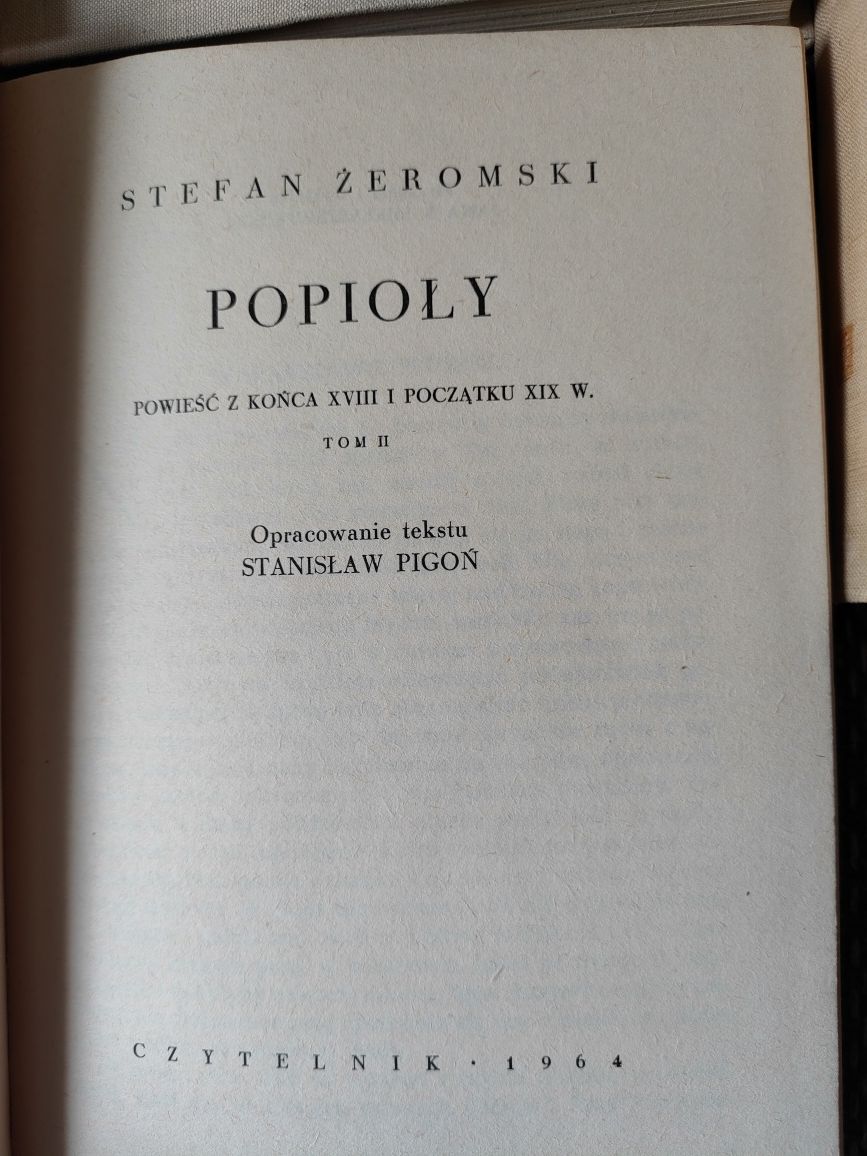 Stefan Żeromski 7 książek 1964/1966