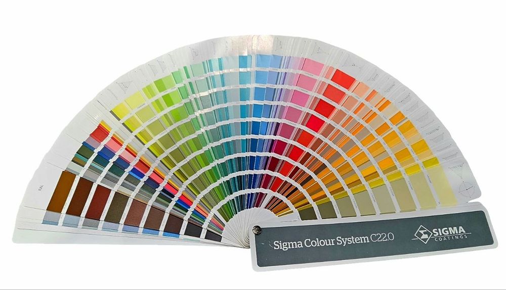 Каталог кольорів NCS+RAL Sigma Coatings