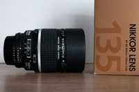 Об'єктив Nikon AF DC NIKKOR 135mm f2D із захисною лінзою (є коробка)