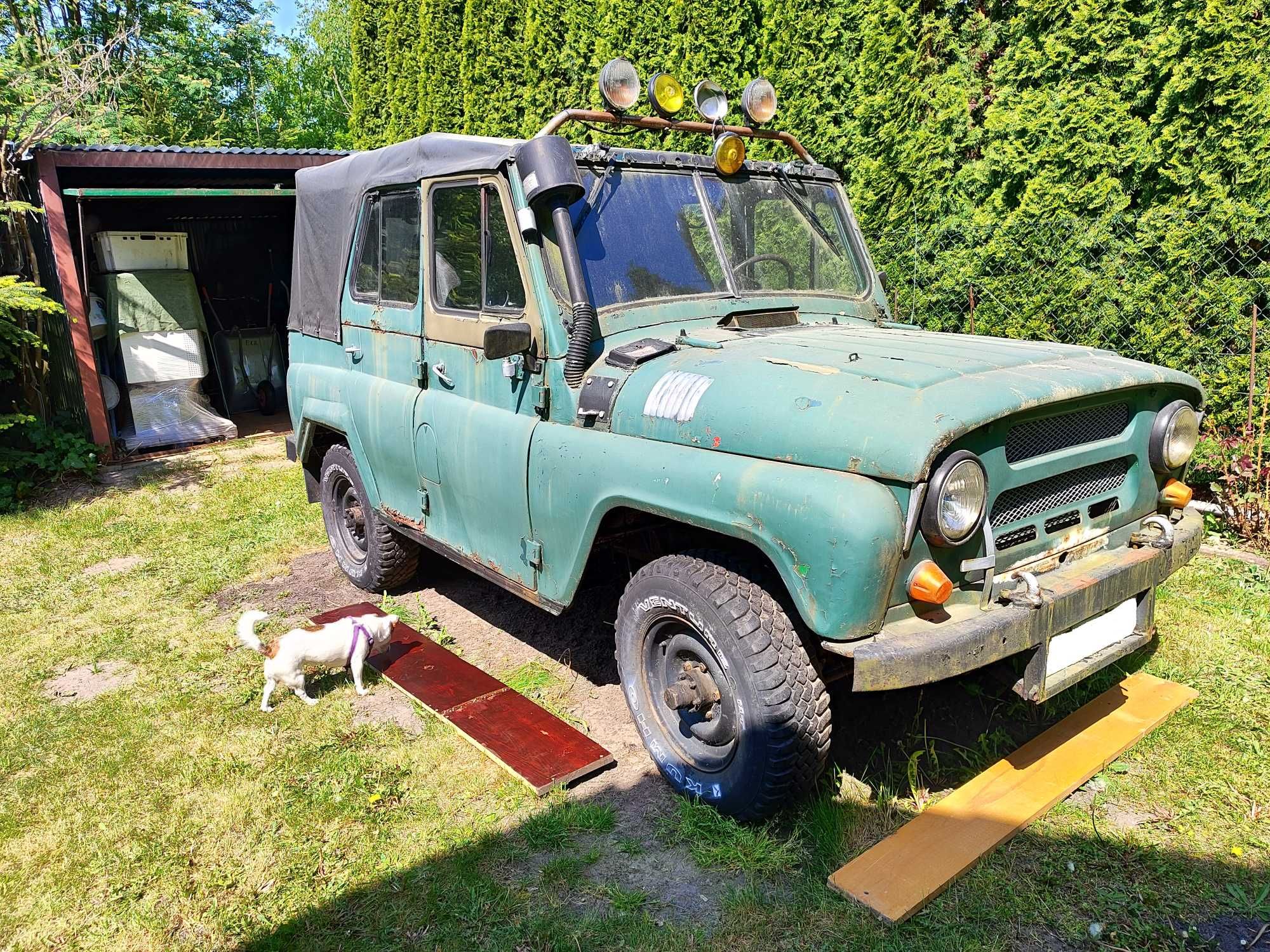 UAZ 469B z silnikiem Mercedesa