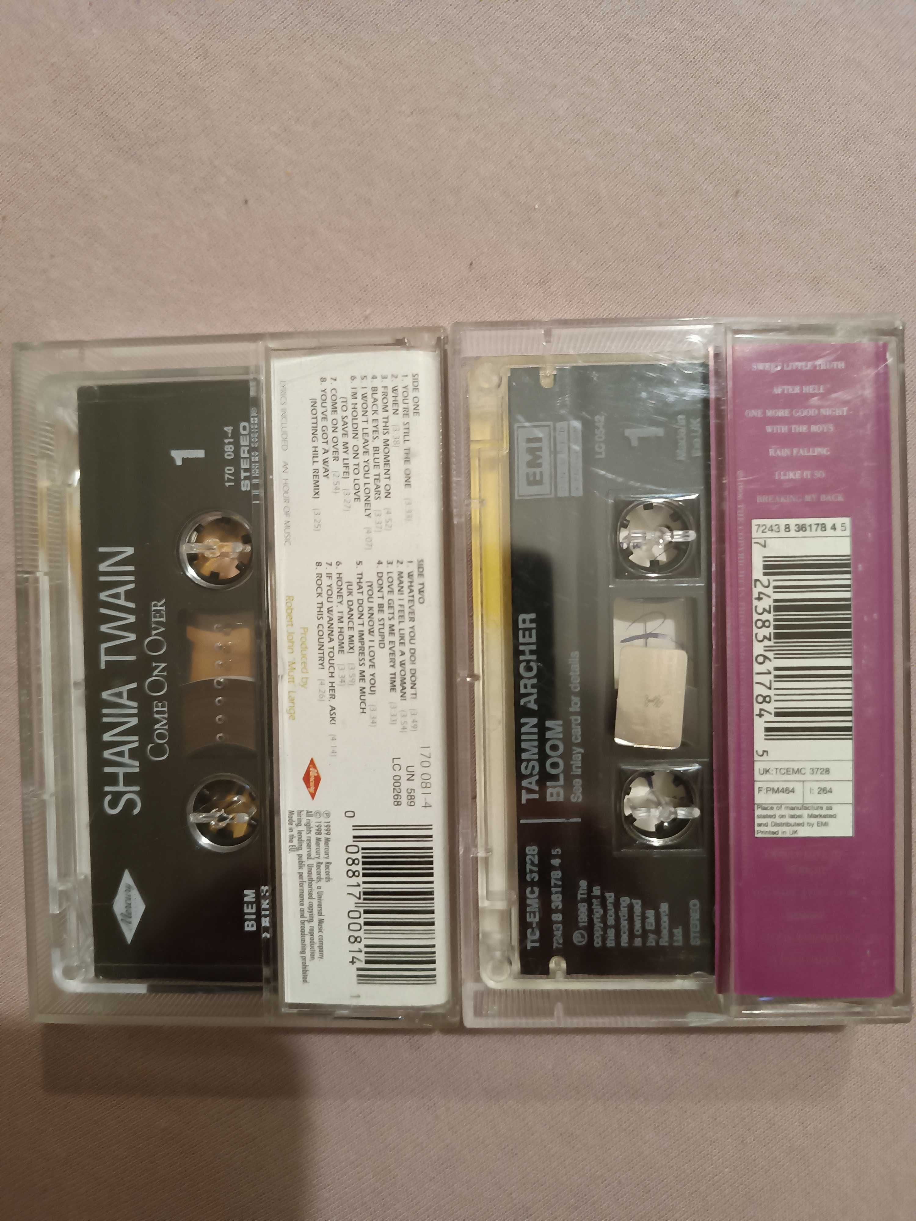 Zestaw kaset: Shania Twain + Tasmin Archer/ (2MC)