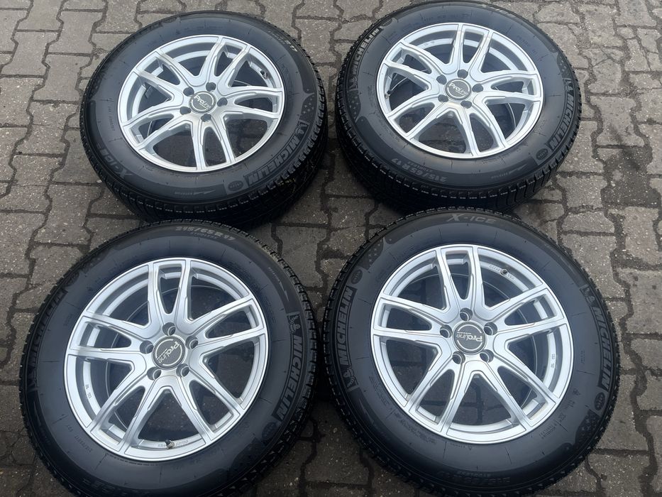 Koła Aluminiowe Zimowe Michelin 215/65R17 VW Tiguan Skoda Kodiaq