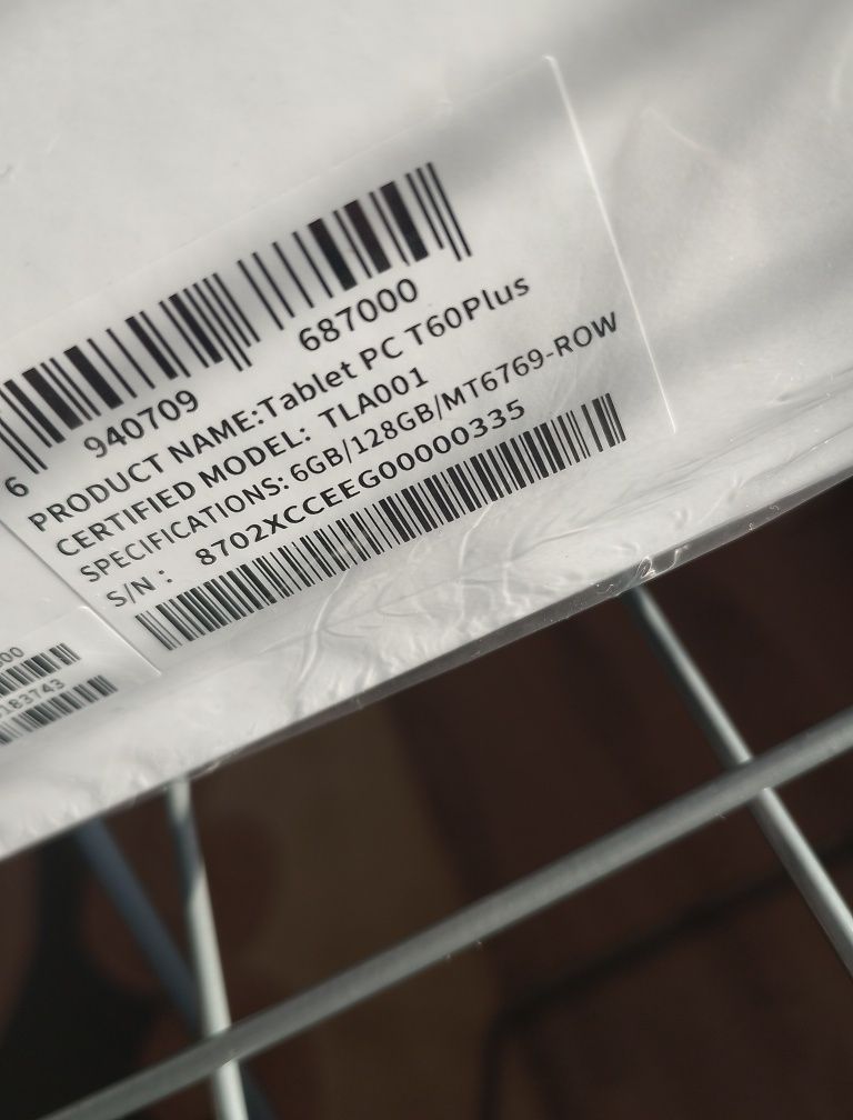 Новинка планшет Teclast T60Plus 6/128 12дюймів 90герц. Батарея 8000