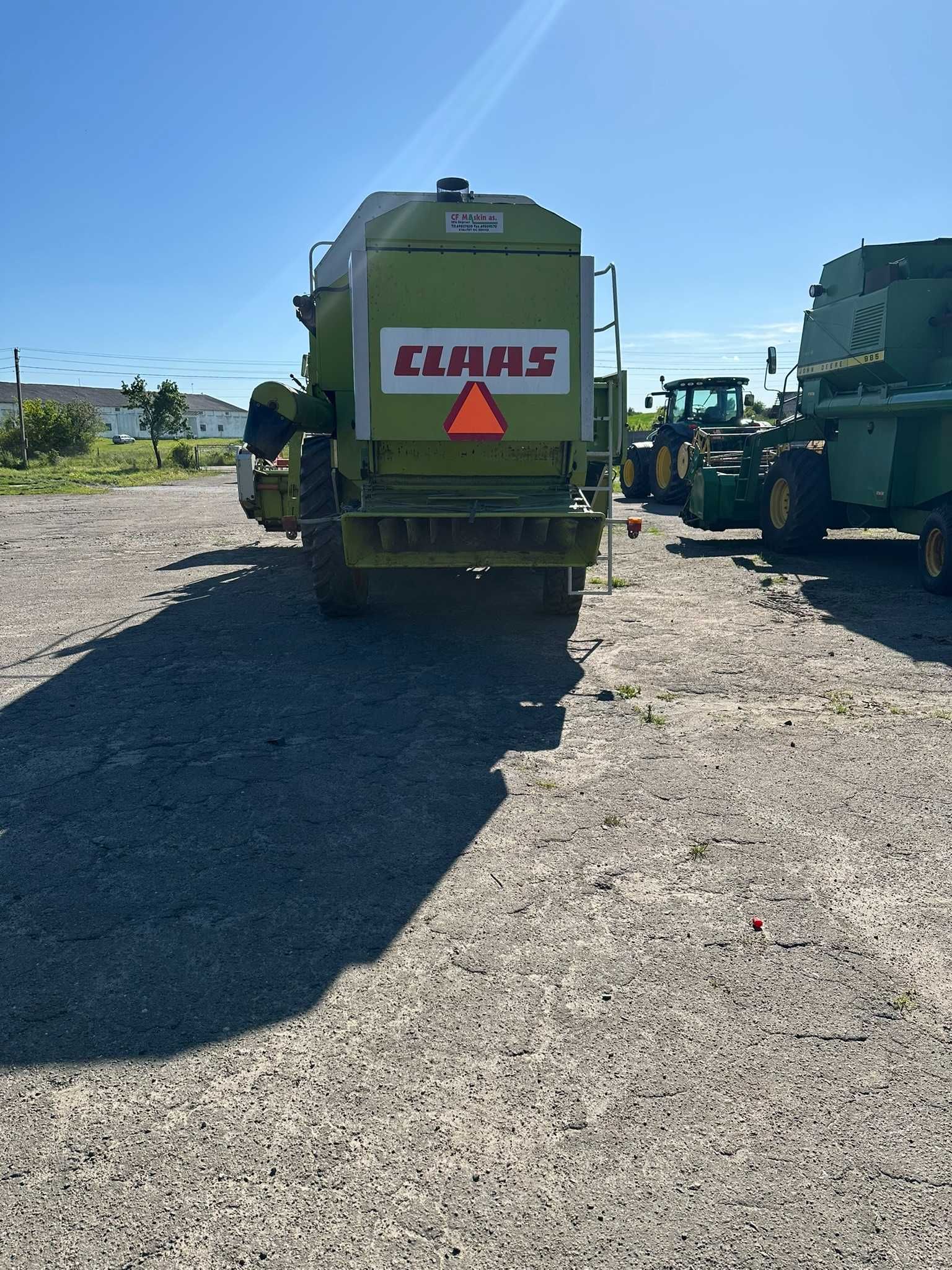 Свіжопривезений комбайн Claas Dominator 98s,1988р