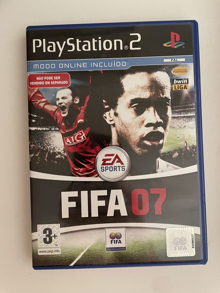 FIFA 07 PS2 usado